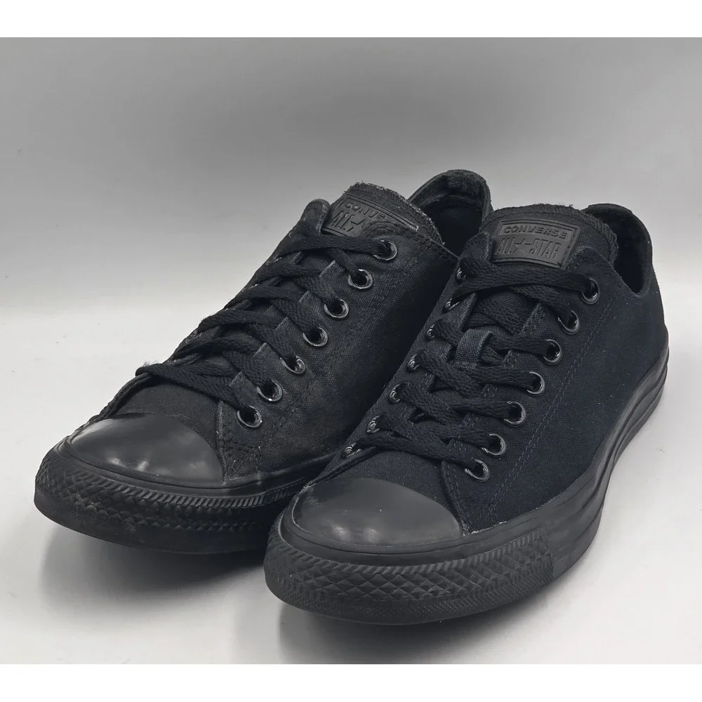 Converse Chuck Taylor All Star Low Triple Black M5039 Men's 9 Women's 11